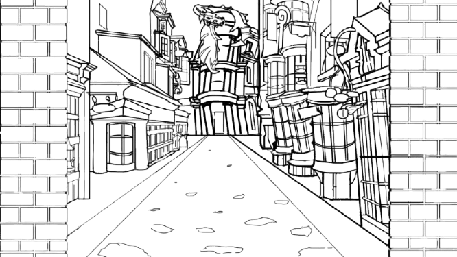 Diagonally Alley